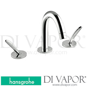 Hansgrohe 10133810 AXOR Starck Classic 3-Hole Basin Mixer 90 with Pop-Up Waste Set 07/00 - 07/07 Spare Parts
