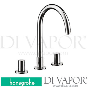 Hansgrohe 10135810 AXOR Starck 3-Hole Basin Mixer Dn15 06/04 - 07/07 Spare Parts