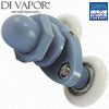 22mm Plastic Shower Door Rollers