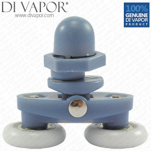 Swivel Butterfly Shower Door Rollers | 22mm/23mm/25mm Wheel