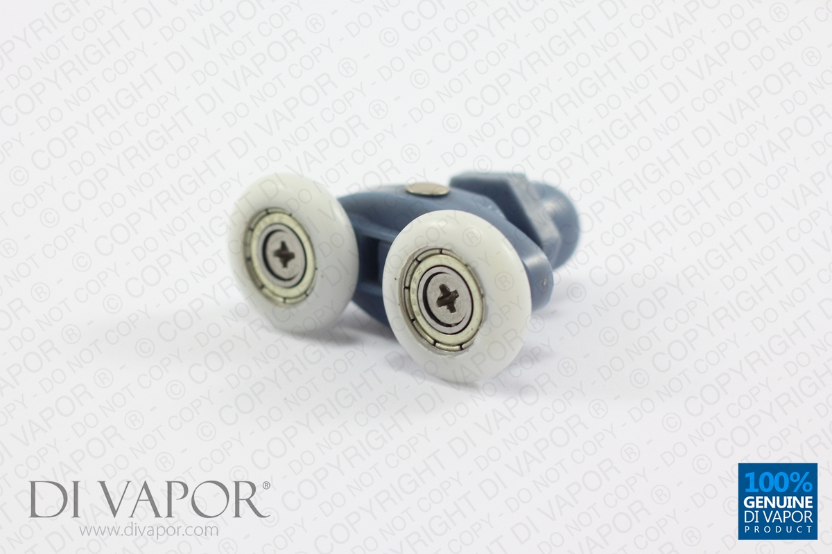 Swivel Butterfly Shower Door Rollers 22mm/23mm/25mm Wheel 22mm