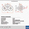 Metal Shower Roller Diagram