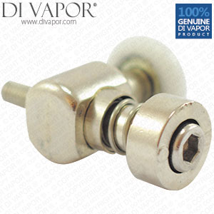 Bottom L Shaped Metal Shower Door Roller | 22mm/23mm/25mm/27mm