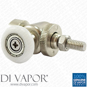 Top Screw Metal Shower Door Roller | 22mm/23mm/25mm/27mm