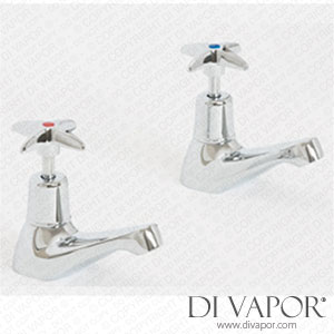 HighLife 10220 Skara Cross Top Bath Pillar Taps Spare Parts