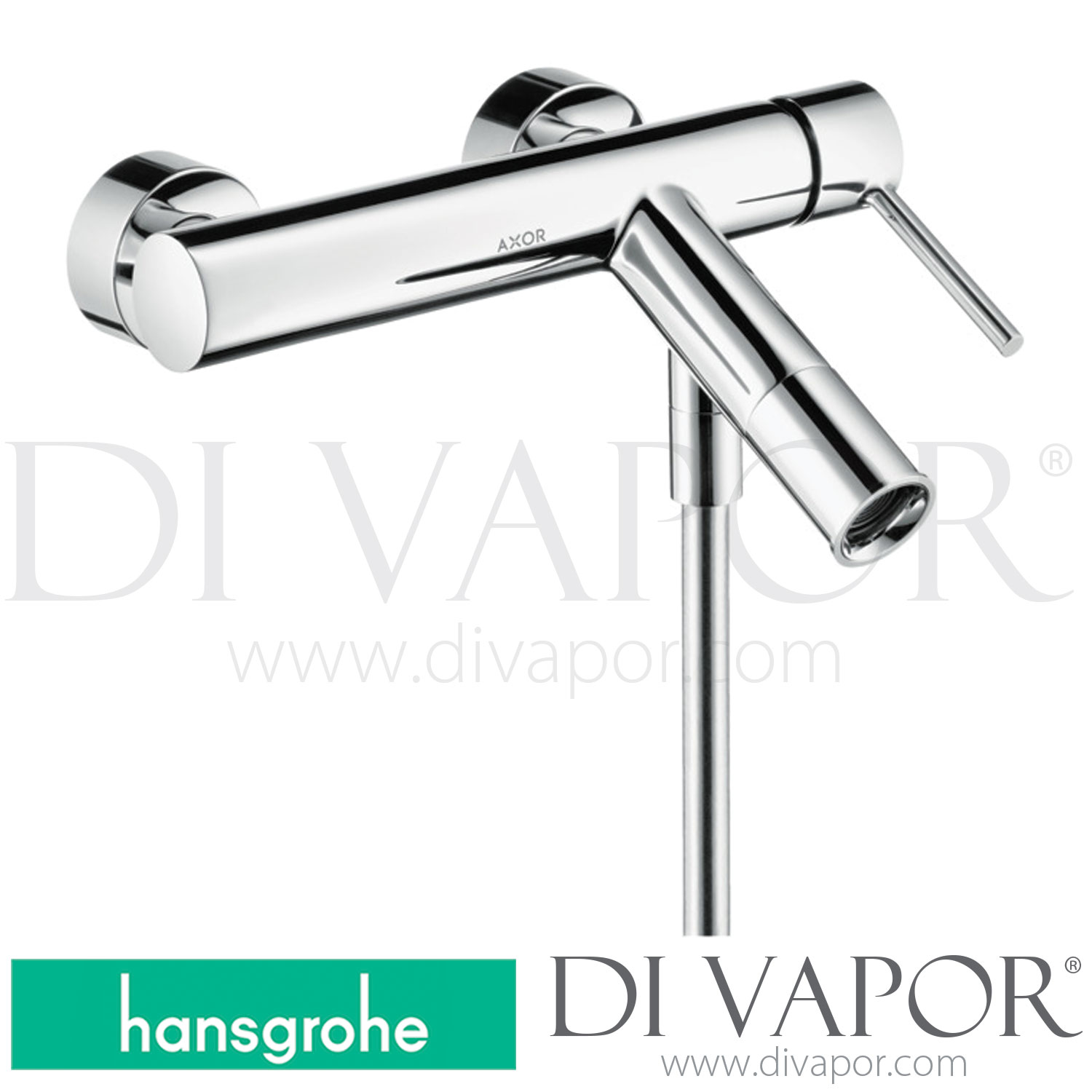 Hansgrohe 10411000 AXOR Starck Single Lever Bath Mixer for Exposed