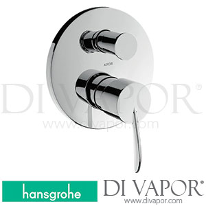 Hansgrohe 10415000 AXOR Starck Classic Single Lever Bath Mixer for Concealed Installation 01/10 - 12/10 Spare Parts