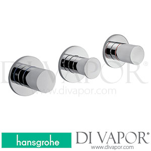 Hansgrohe 10423000 AXOR Starck 2-Handle Bath Mixer for Concealed Installation Wall-Mounted 04/01 - 07/16 Spare Parts