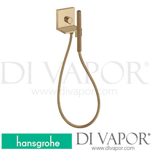 Hansgrohe 10651140 AXOR ShowerSolutions Hand Shower Module 120/120 for Concealed Installation Square >10/16 Spare Parts