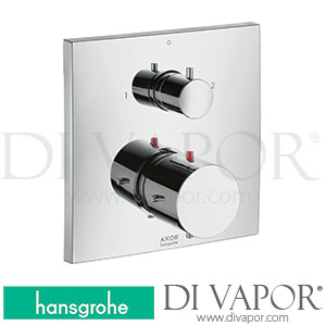 Hansgrohe 10726000 AXOR Starck X Thermostat for Concealed Installation with Shut-Off/ Diverter Valve 04/05 - 06/08 Spare Parts
