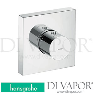 Hansgrohe 10755000 AXOR ShowerSolutions Thermostatic Module 120/120 for Concealed Installation Square >06/09 Spare Parts