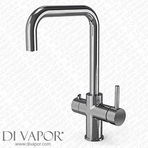 330 mm 107RG ETAL 3-in-1 Instant Hot Water Kitchen Tap Polished Chrome Spare Parts