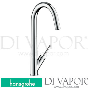 Hansgrohe 10822000 AXOR Starck Single Lever Kitchen Mixer 300 With Swivel Spout Spare Parts >05/12
