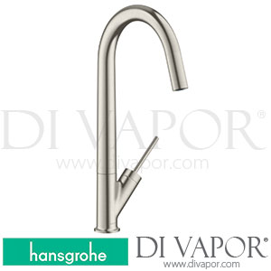 Hansgrohe 10822800 AXOR Starck Single Lever Kitchen Mixer 300 With Swivel Spout Spare Parts >05/12