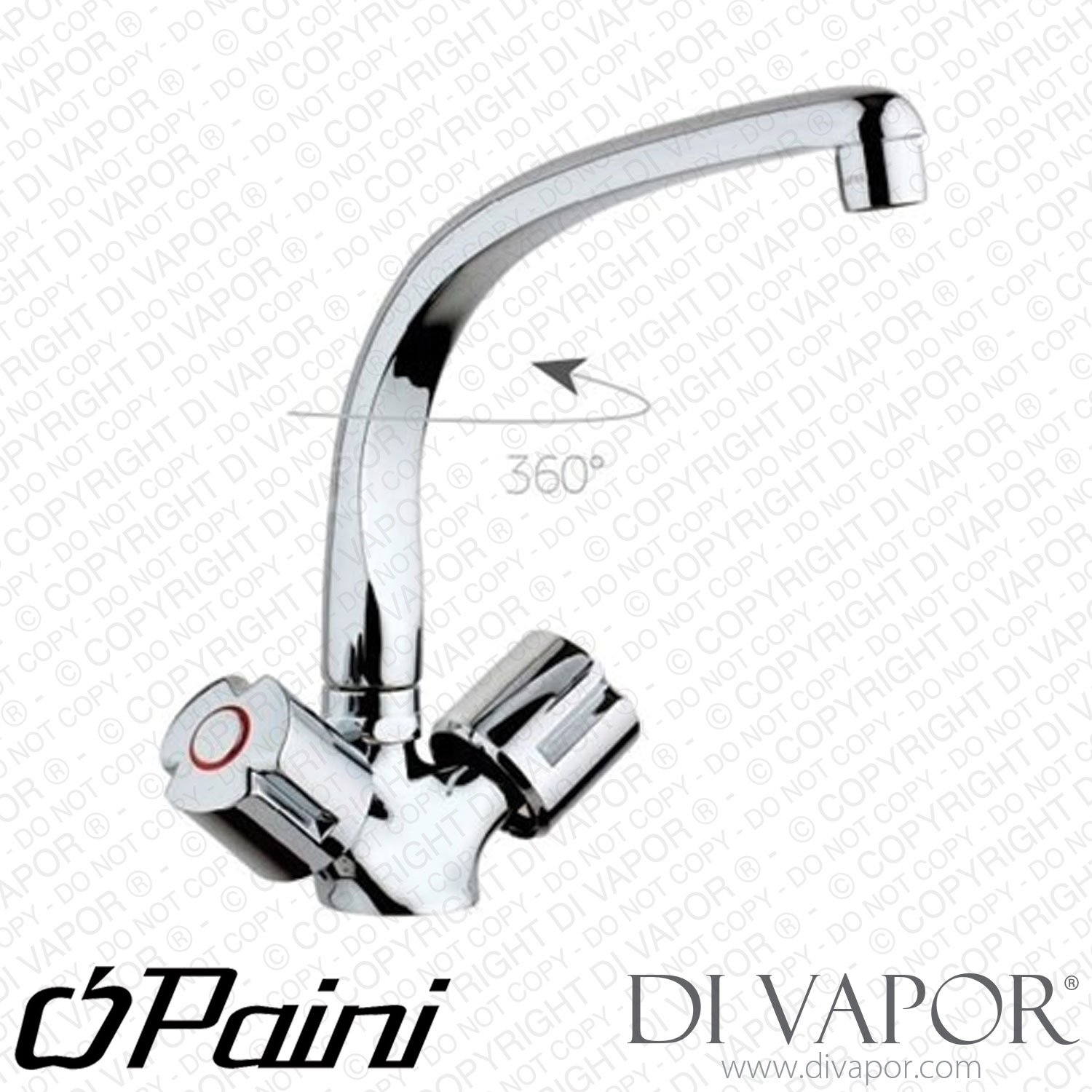 Paini 10CR571FFQLMKM Tevere Kitchen Tap Spare Parts