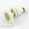 Shower Door Roller - Hexagon (Profile)