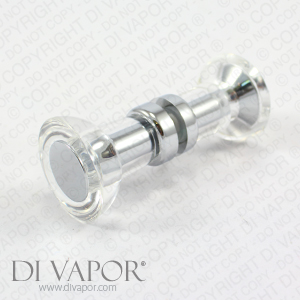 Clear Plastic Shower Door Handle Knob for Shower Door