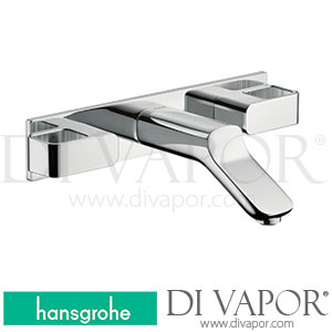 Hansgrohe 11042000 AXOR Urquiola 3-Hole Basin Mixer for Concealed Installation Wall-Mounted with Spout 168 Mm >12/13 Spare Parts