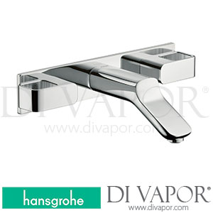 Hansgrohe 11042007 AXOR Urquiola 3-Hole Basin Mixer for Concealed Installation Wall-Mounted with Spout 168 Mm >07/18 Spare Parts