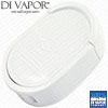 Steam Outlet for Steam Room Shower - Plastic Aromatherapy Outlet CEDA Sliding Grill Model