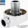 Chrome Shower Elbow (Underside)