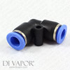 8mm Air Pipe Elbow (Profile) 