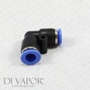 8mm Air Pipe Elbow (Profile 2) 