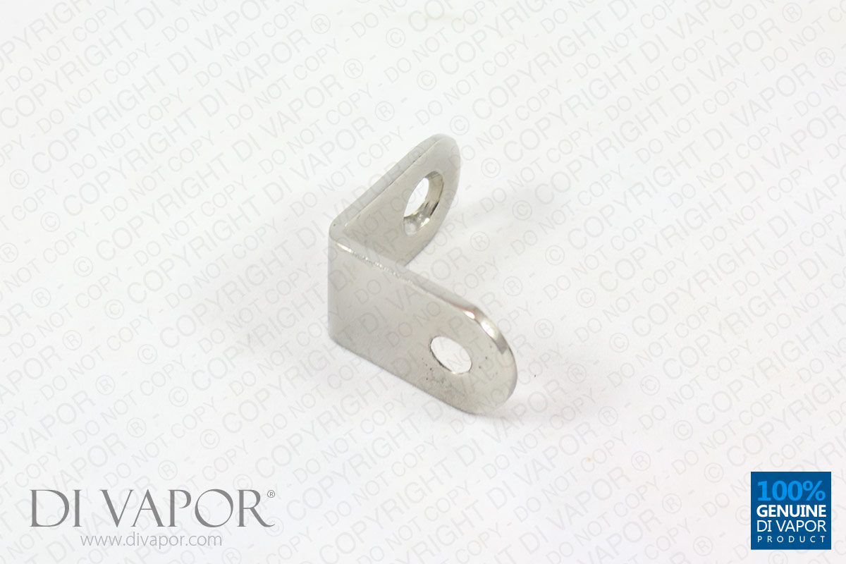 Right Angle LShape Shower Glass Bracket