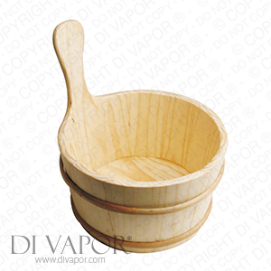 Wooden Sauna Pale / Bucket (Profile)