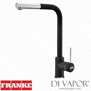 Franke 115.0476.827 + Sr01 Green Chromed Kitchen Sink Tap with Pull-Out Spout - Onyx Spare Parts