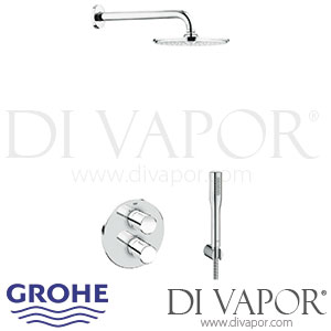 Grohe 118323 Grohtherm 3000 Cosmopolitan + Rainshower Shower Solution Pack 4 Spare Parts