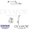 Grohe Veris Rainshower Shower Solution Pack 3 Spare Parts