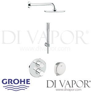 Grohe 118329 Grohtherm 3000 Cosmopolitan Bath/Shower Shower Solution Pack 4 Spare Parts