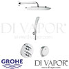 Grohe Veris Bath Shower Shower Solution Pack 6 Spare Parts