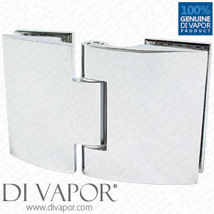 Glass to Glass Clam Shell Hinge for Heavy Glass Shower Door