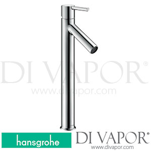 Hansgrohe 12103009 AXOR Starck Single Lever Basin Mixer 250 with Lever Handle for Wash Bowls with Waste Set 2 Ticks >04/20 Spare Parts