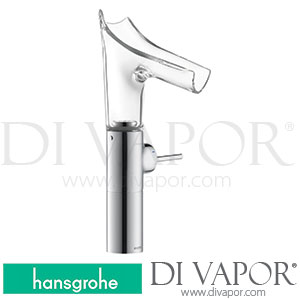 Hansgrohe 12114000 AXOR Starck V Single Lever Basin Mixer 220 with Glass Spout for Wash Bowls with Waste Set >07/16 Spare Parts