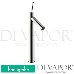 Hansgrohe 12149009 AXOR Starck Single Lever Basin Mixer 250 with Pin Handle for Wash Bowls with Waste Set 3 Ticks >04/20 Spare Parts
