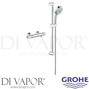 Grohe 122629 Exposed Thermostatic Single Function Shower Kit Spare Parts