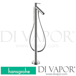 Hansgrohe 12408009 AXOR Starck Single Lever Bath Mixer Floor-Standing with Flat Lever Handle 2 Ticks >04/20 Spare Parts