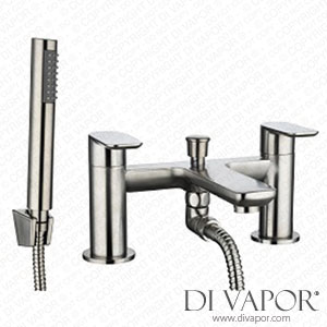 HighLife 12425N Rona Brushed Nickel Bath Shower Mixer & Kit Spare Parts