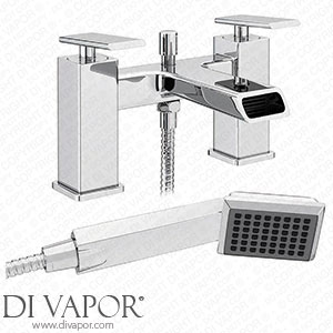 Victorian Plumbing Flare Modern Bath Shower Mixer Tap + Shower Kit - 1250-CR Spare Parts