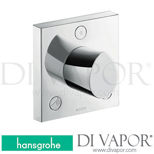 Hansgrohe 12731000 AXOR Starck Organic Shut-Off/ Diverter Valve Trio/ Quattro 120/120 for Concealed Installation >11/12 Spare Parts