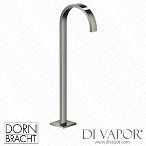 Dornbracht Mem Bath Spout without Diverter for Free-Standing Assembly - Platinum 13 672 780-08 Spare Parts