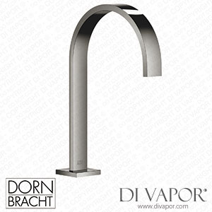 Dornbracht Mem Deck-Mounted Basin Spout with Pop-Up Waste - Brushed Platinum 13 715 782-06 Spare Parts