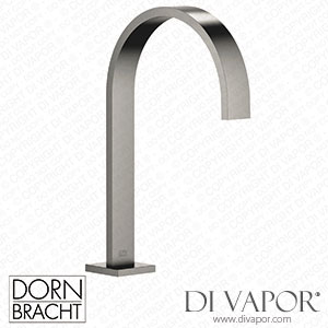 Dornbracht Mem Deck-Mounted Basin Spout with Pop-Up Waste - Brushed Dark Platinum 13 715 782-99 Spare Parts