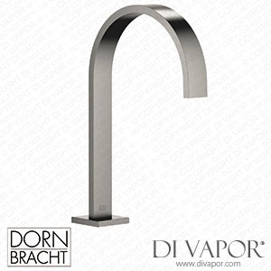 Dornbracht Mem Deck-Mounted Basin Spout without Pop-Up Waste - Brushed Dark Platinum 13 716 782-99 Spare Parts