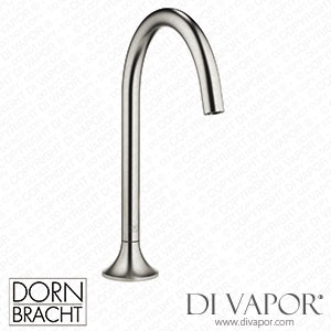 Dornbracht Vaia Deck-Mounted Basin Spout without Pop-Up Waste - Brushed Platinum 13 716 809-06 Spare Parts