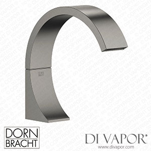 Dornbracht Cyo Deck-Mounted Basin Spout without Pop-Up Waste - Brushed Dark Platinum 13 717 811-99 Spare Parts