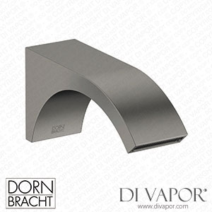 Dornbracht Cyo Wall-Mounted Basin Spout without Pop-Up Waste - Brushed Dark Platinum 13 800 811-99 Spare Parts